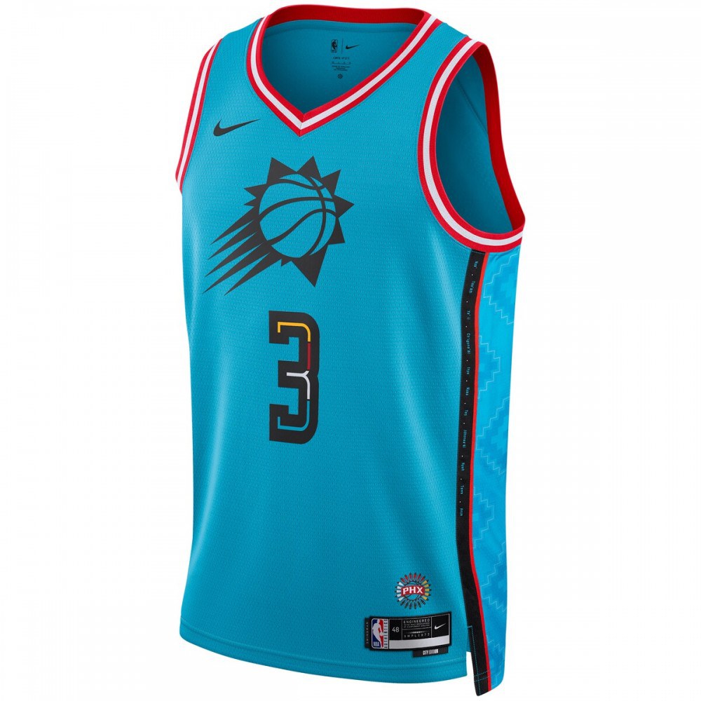 Chris Paul Phoenix Suns Unisex 2022/23 Swingman Jersey - City Edition - Turquoise-Pro Kit Vault | Brand New 26/27 Sports Jerseys